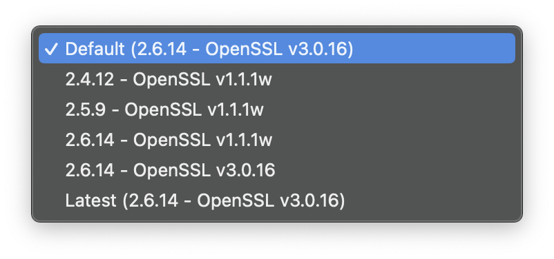 Tunnelblick settings